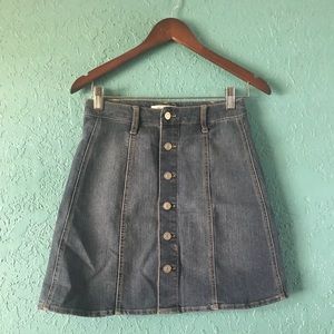 Denim skirt
